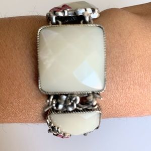 Lucky Brand silver plated metal Bracelet